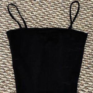 Cropped jersey camisole